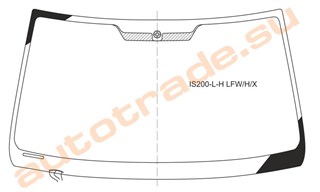 Стекло Lexus IS Новосибирск