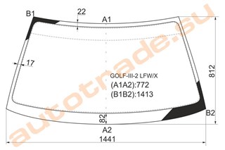 Стекло Volkswagen Golf Иркутск