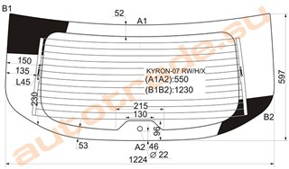 Стекло SsangYong Kyron Новосибирск