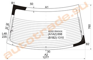 Стекло Mazda 323 Иркутск