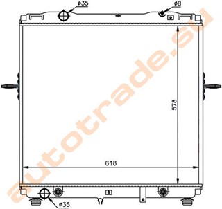 Радиатор основной KIA Sorento Владивосток
