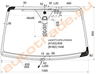 Стекло Daewoo Lacetti Иркутск