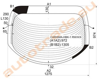 Стекло Mitsubishi Carisma Красноярск