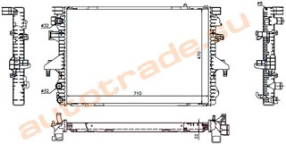 Радиатор основной Volkswagen Transporter Владивосток
