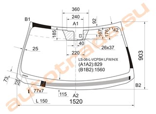 Стекло Lincoln Ls Владивосток