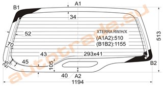 Стекло Nissan X-Terra Красноярск