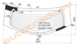 Стекло Mazda 2 Владивосток