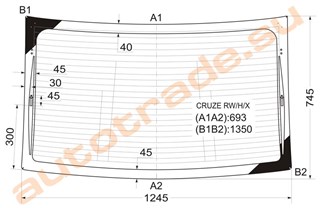 Стекло Chevrolet Cruze Новосибирск