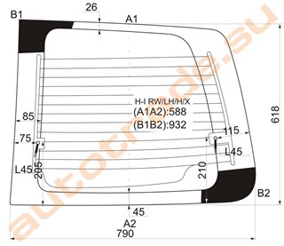 Стекло Hummer H1 Красноярск