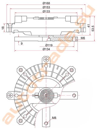 Вискомуфта Mitsubishi Montero Sport Новосибирск