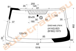 Стекло Chevrolet Trailblazer Иркутск