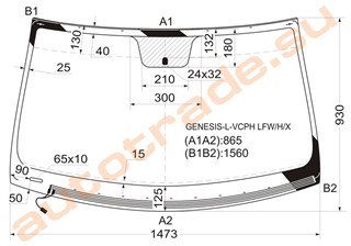 Стекло Hyundai Genesis Владивосток
