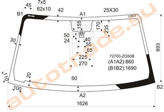 Стекло Infiniti QX56 Иркутск