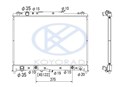 Радиатор основной для Mazda CX-9
