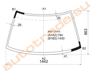 Стекло Mazda 323 Красноярск