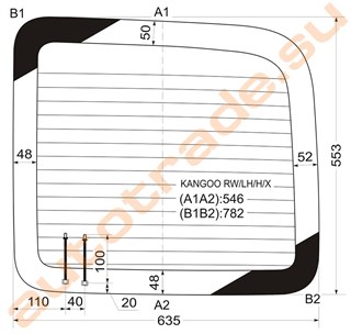 Стекло Renault Kangoo Красноярск