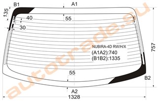 Стекло Chevrolet Nubira Иркутск