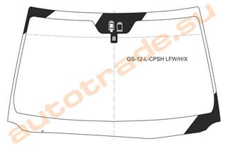Стекло Lexus GS350 Новосибирск