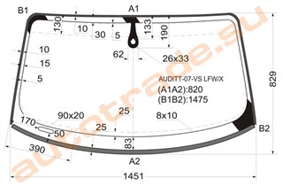 Стекло Audi TT Иркутск