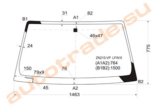 Стекло Toyota Fortuner Владивосток