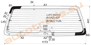 Стекло Volkswagen Lupo Красноярск