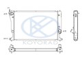 Радиатор основной для Toyota Corolla Verso