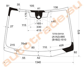 Стекло Nissan Versa Красноярск