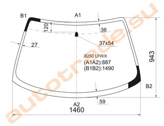 Стекло Mazda 323 Иркутск