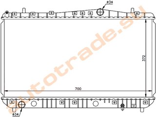 Радиатор основной Chevrolet Lacetti Красноярск