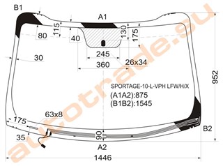 Стекло KIA Sportage Новосибирск