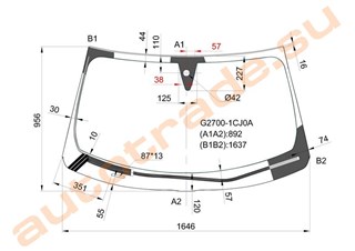 Стекло Infiniti FX35 Красноярск