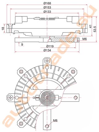 Вискомуфта Mitsubishi Montero Иркутск