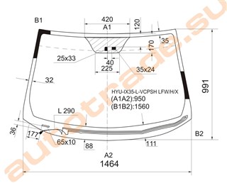 Стекло Hyundai Tucson Владивосток