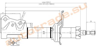 Стойка Toyota Echo Владивосток