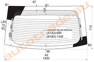 Стекло Hyundai Accent Иркутск