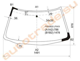 Стекло Mitsubishi Eclipse Новосибирск