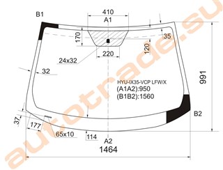 Стекло Hyundai Tucson Новосибирск