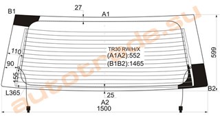 Стекло Toyota Previa Иркутск
