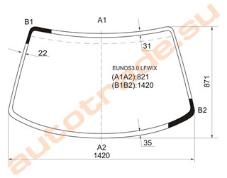 Стекло Mazda MX-3 Иркутск