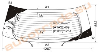 Стекло Mazda Familia Wagon Владивосток