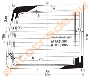 Стекло Volkswagen Transporter Иркутск