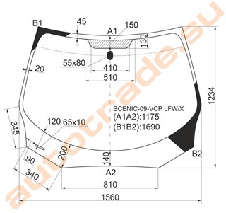 Стекло Renault Scenic Красноярск