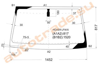 Стекло Isuzu Axiom Иркутск