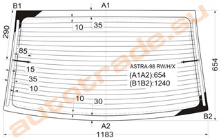 Стекло Chevrolet Astra Новосибирск