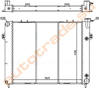 Радиатор основной Jeep Grand Cherokee Новосибирск