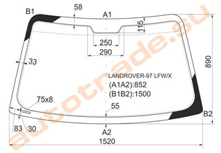 Стекло Land Rover Freelander Владивосток