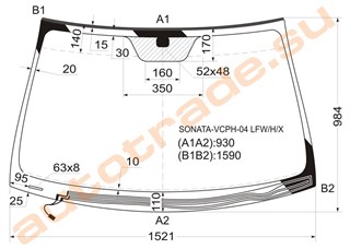 Стекло Hyundai Sonata Красноярск