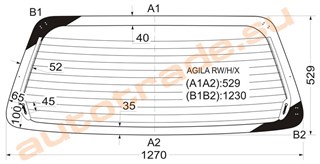 Стекло Opel Agila Новосибирск