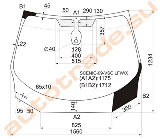 Стекло Renault Scenic Иркутск