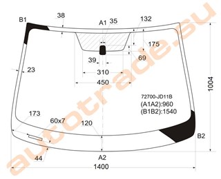 Стекло Nissan Qashqai Красноярск